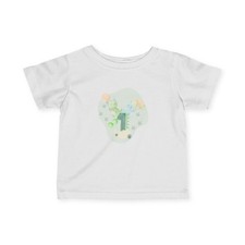 Dinosaur Number One Infant Tee First Birthday Shirt