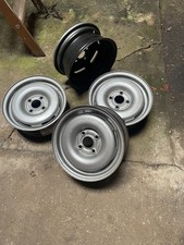 Vw Jetta Wheel Rim 5.5 X 13 Fits Jetta Mark 2 A2 191601025d Steel 4 Lug