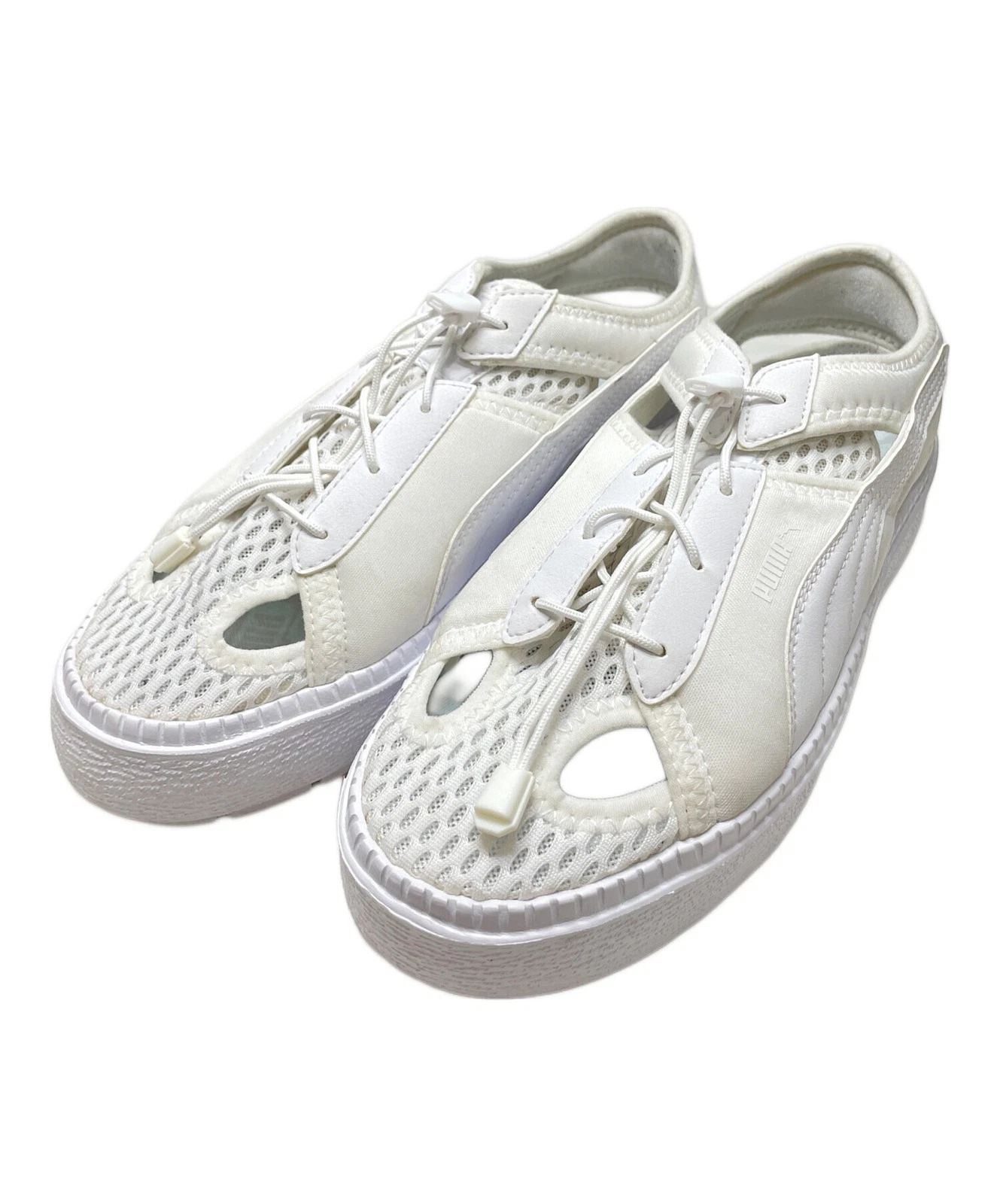 PUMA PIATTAFORMA TRACE LITE MULE Bianco Dimensioni: 24 cm US7