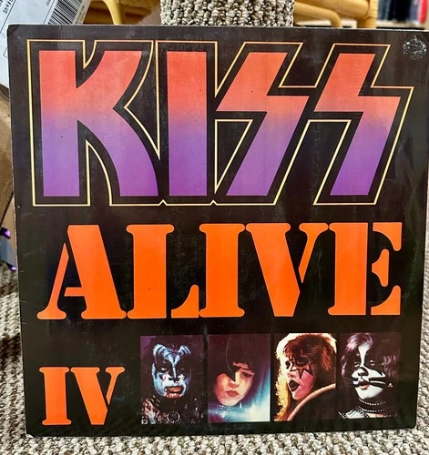 🔥 KISS Alive PART IV Chile Quatro RARE Casablanca Aucoin 1975 vintage LP II 🔥