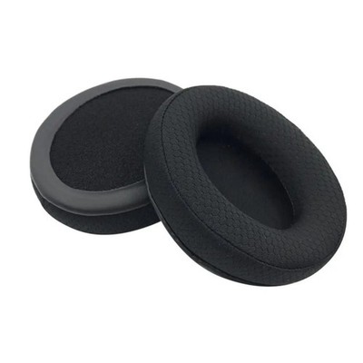 Ersatz Ohrpolster Kopfhörer AKG K361 K361BT K371 K371BT Mesh Stoff schwarz