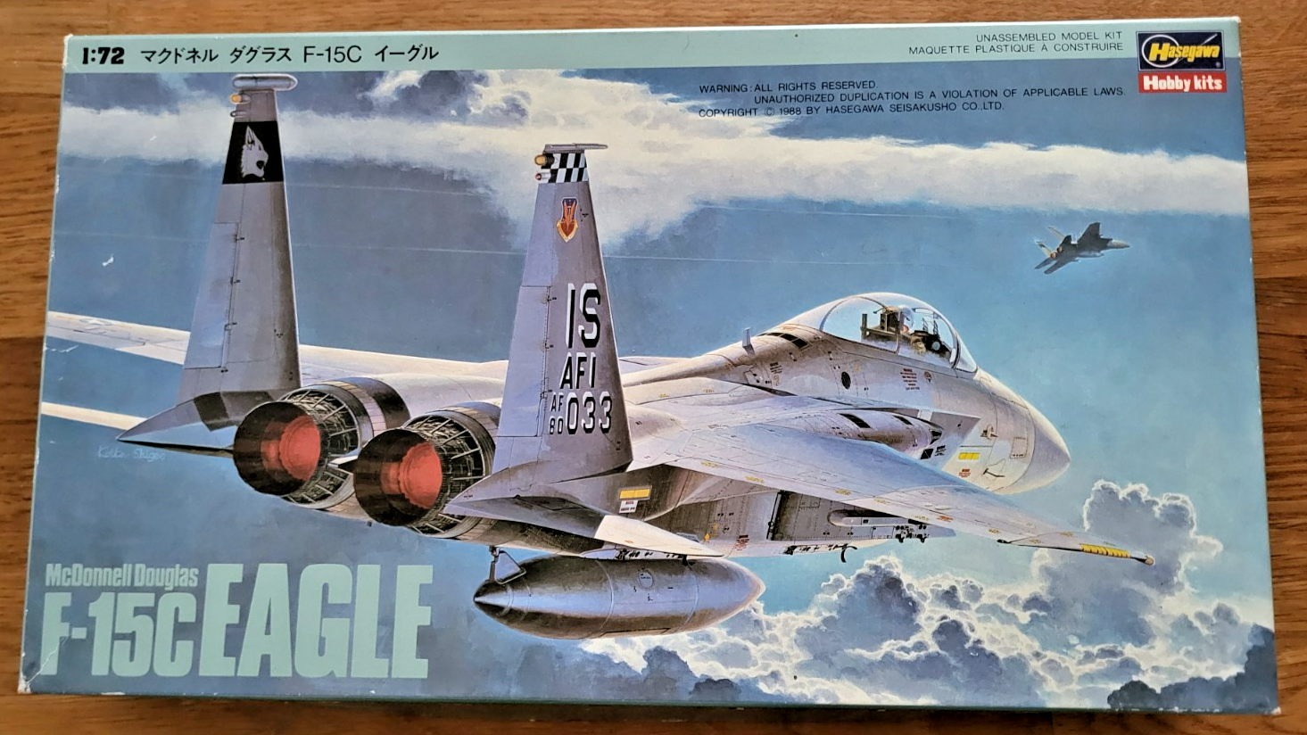 Düsenjäger McDonnell Douglas F-15C Eagle U.S Air Force, Hasegawa 1:72