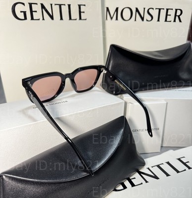 GentleMonster Nubo 01(V) Sunglasses Black Frame Pink Lenses | eBay