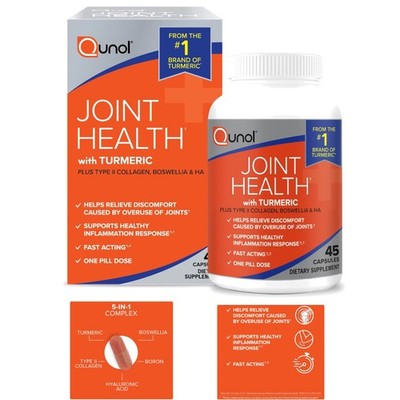 Effective 5-in-1 Joint Health Capsules   Supports Inflammation & Discomfort