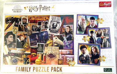 3 in 1 Harry Potter plus 500 Familienteile Puzzle Pack, von Trefl (257)