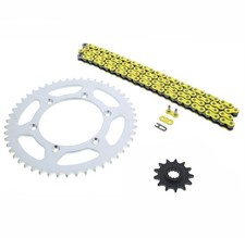 97-1998, 04-08 fits Suzuki RM250 Yellow Non O Ring Chain Sprocket Slv 13/50 114L