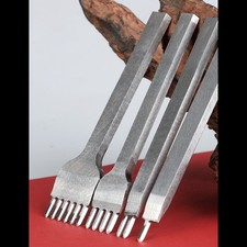 3,4,5,6MM Leather Craft Tools Hole Punches Stitching Punch Tool 1 2 4 6,10 Prong