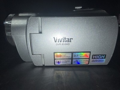 Vivitar DVR 810HD Handheld DVR Digital Video Recording Camera No Cables/SD Card