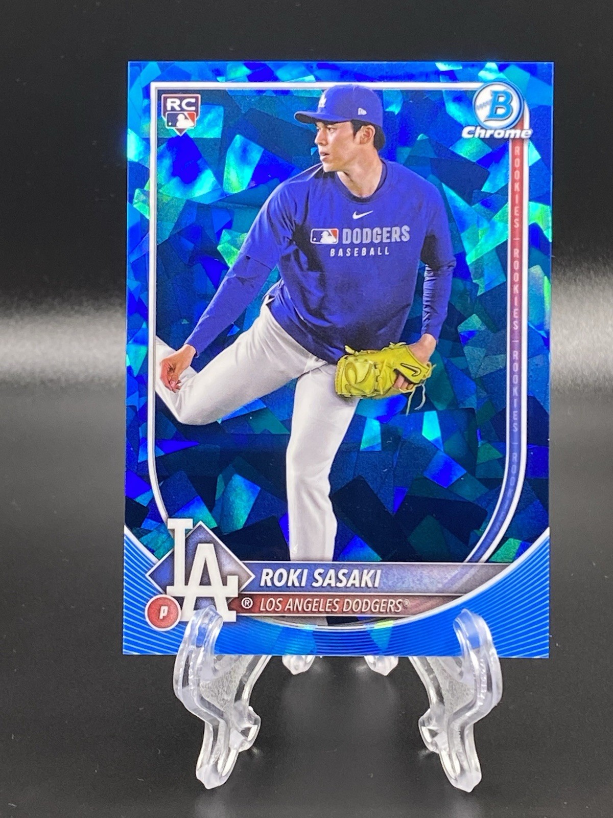 2025 Bowman Chrome Sapphire Edition - Image Variation Roki Sasaki #12 (RC)