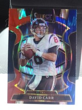 2025 Panini Select Football Tri Color Shock David Carr #50