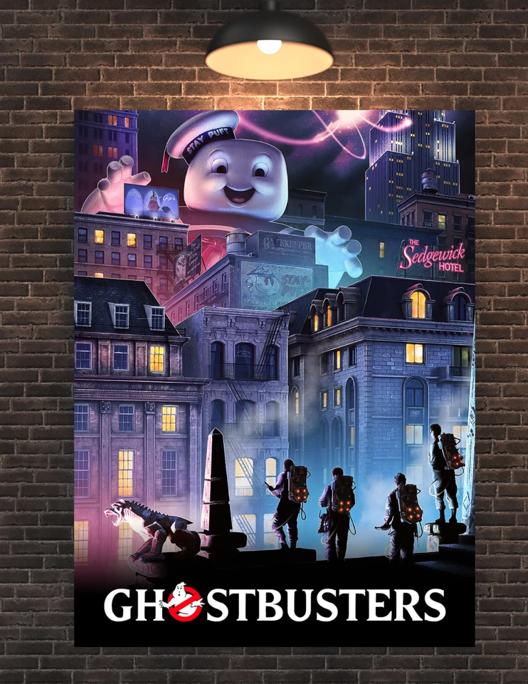 Ghostbusters 80's Movie Poster