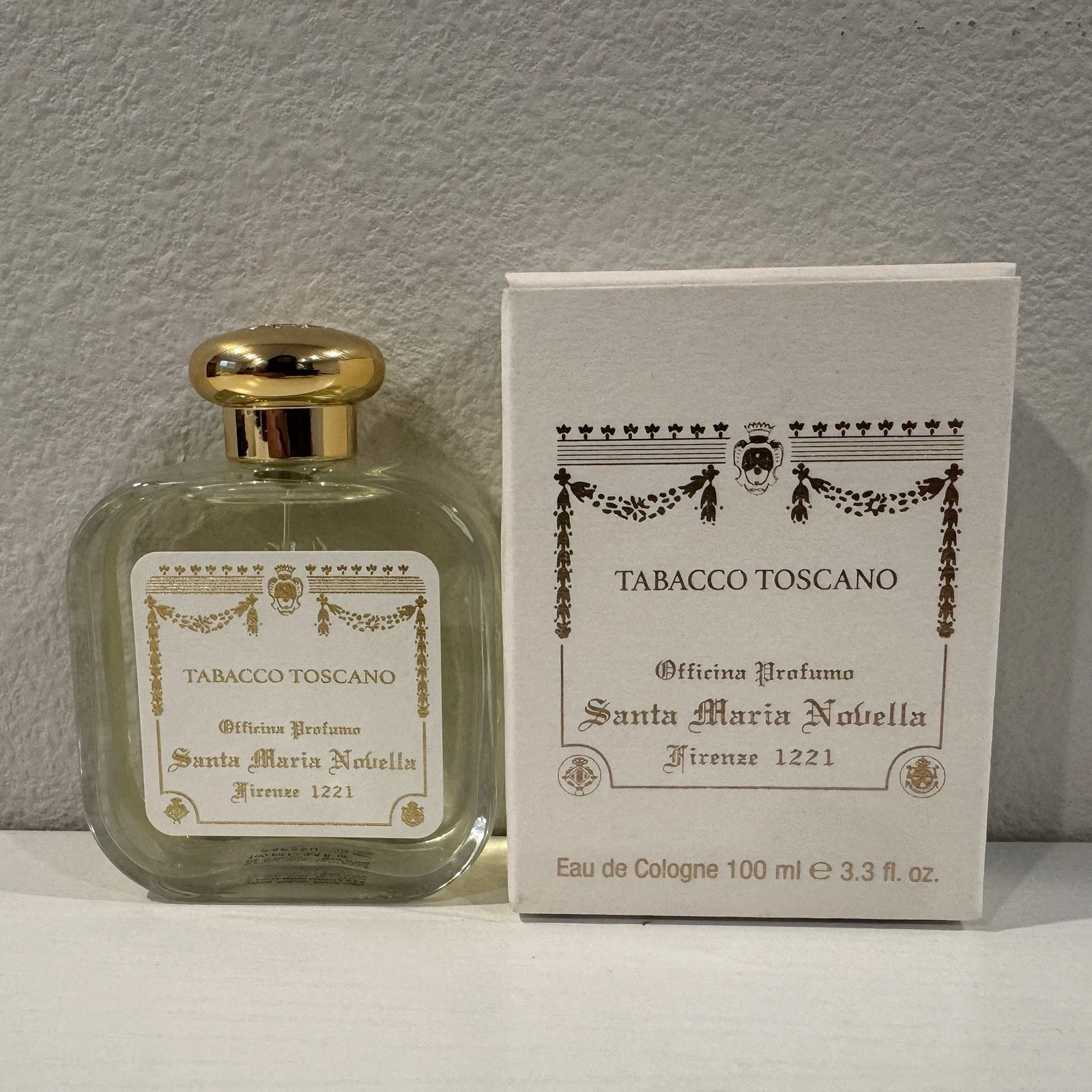 Santa Maria Novella Tabacco Toscano EDC Spray 100 ml 3.3 oz Eau de Cologne New