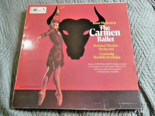CLASSICAL-BIZET-SHEHEDRIN-THE CARMEN BALLET-HMV MELODIYA ASD 2448