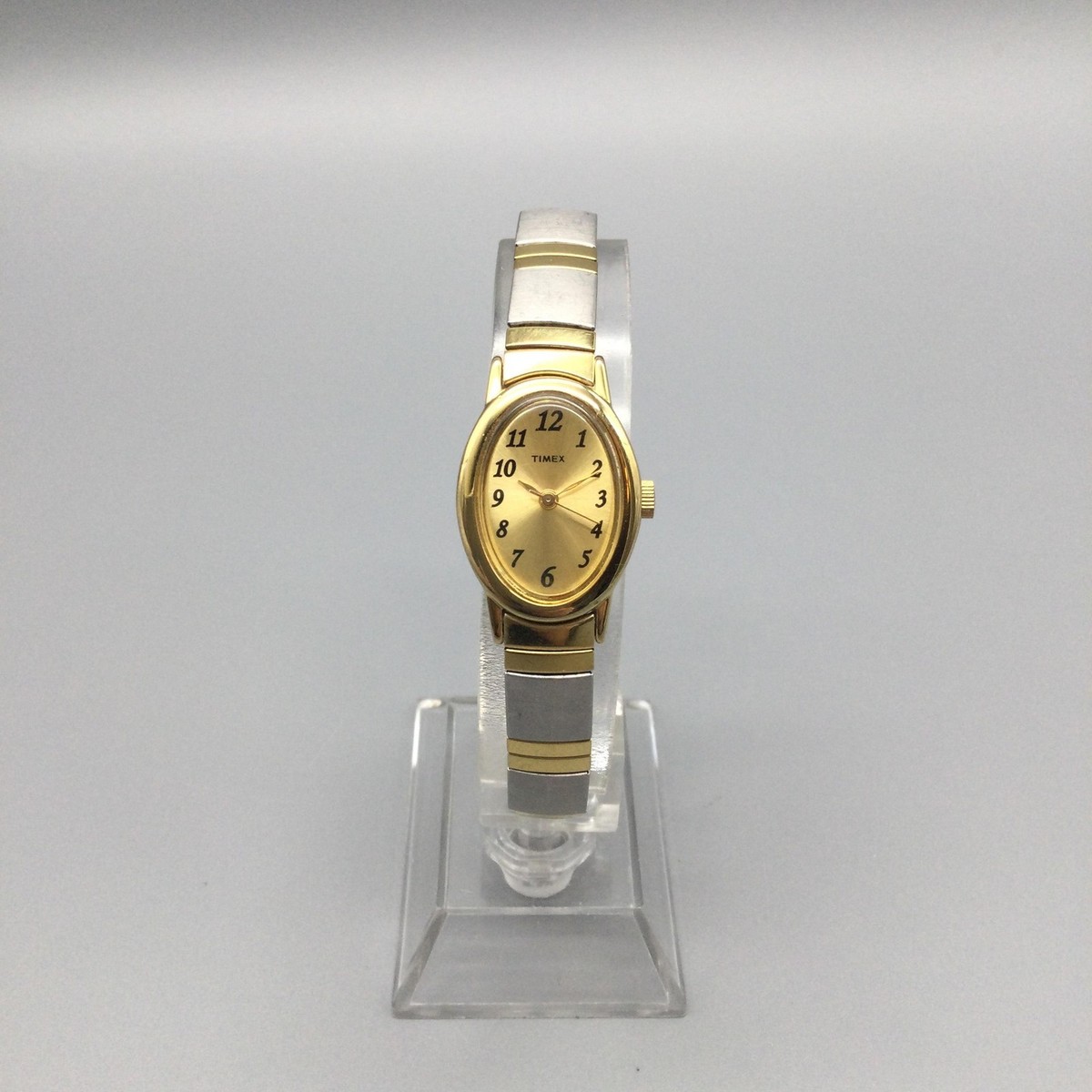 Women\'s Gold Analog Quartz Solid Cavatina Pearl Dial Oval Classic Wrist Watch Timex - Brandclub - Timex Women main image 3
