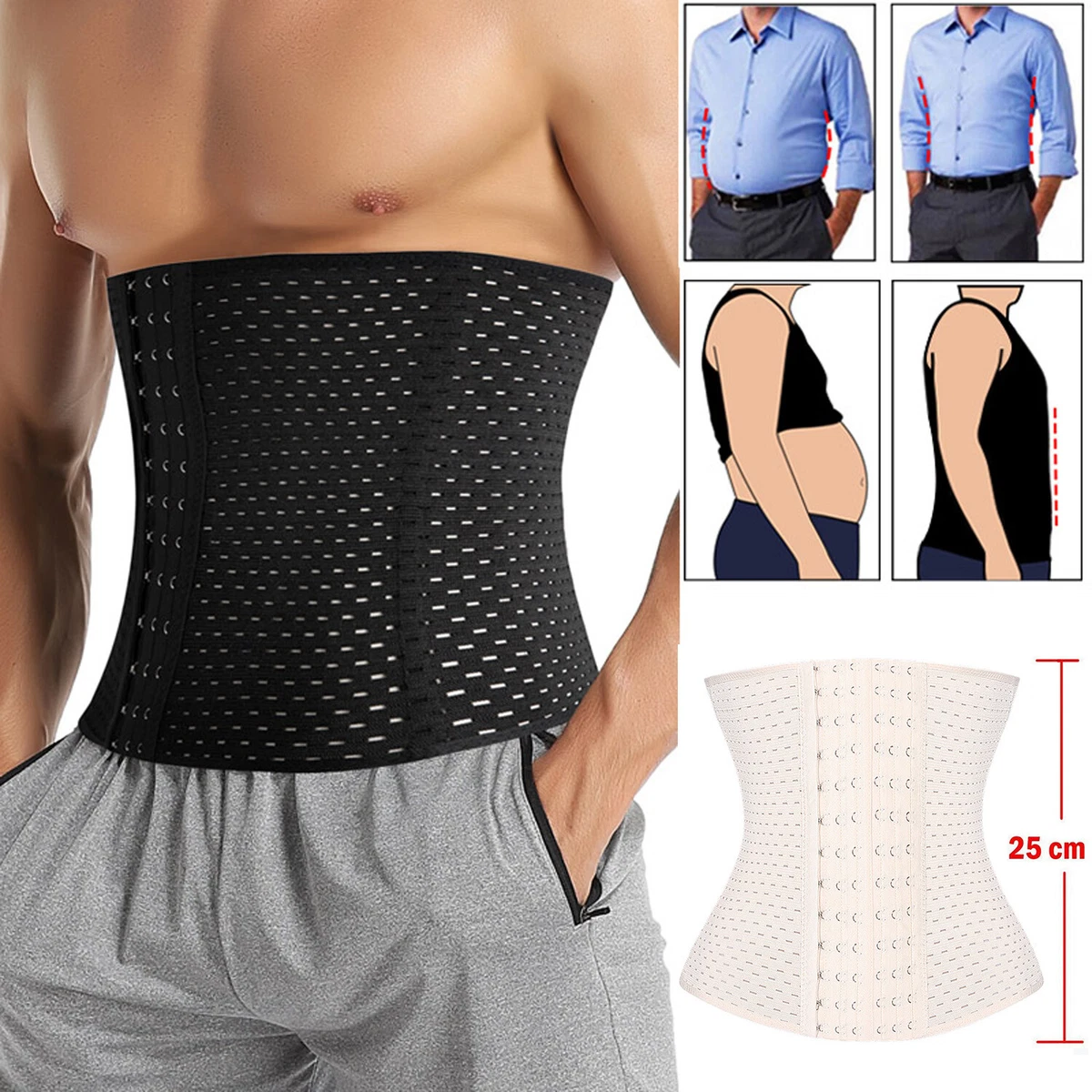 Breathable Waist Tummy Girdle Belt Sport Body Shaper Trainer Control Corset  Small Waist Trainer for Women