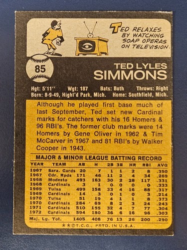 1973 Topps Baseball Card Complete Your Set You Pick #1 - 132 - Picture 170 of 264