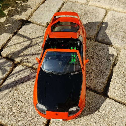 SOLIDO TOYOTA SUPRA MK4 A80 STREET FIGHTER ARANCIONE 1993 1:18 NUOVO.B S1807605 - Foto 2 di 23