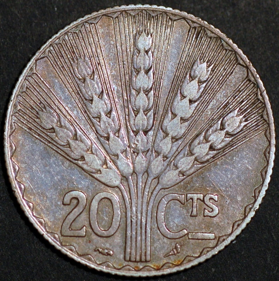 Uruguay 20 Centesimos 1930 KM# 26 - Image 2 of 2