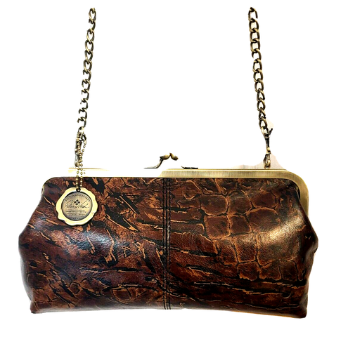 Patricia Nash Potenaz Leather Clutch 