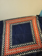 Vintage 80's Multicolor Neck Scarf