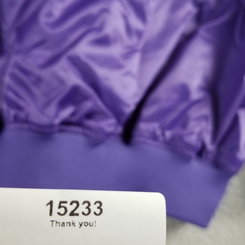 Oregon Satin Jacket L Vintage NEW Mrs. International Pageant West Ark Bomber Kim - Picture 13 of 13