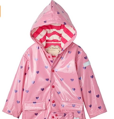 Glitter Sparkly Raincoat Rain Coat Cute 