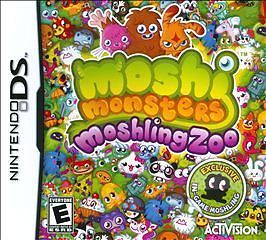 Moshi Monsters Moshling Zoo W/ Original Game Case & Manual- Nintendo DS