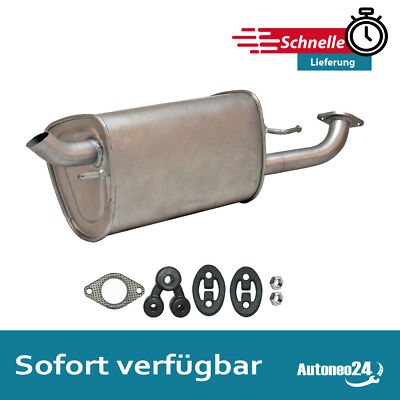 Auspuff Endschalldämpfer Chevrolet Aveo, Schrägheck (T250, T255) 1.4 101PS