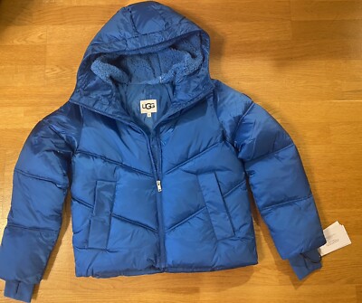 Brand New UGG Australia Ronney Cropped Puffer Soft Winter Jacket