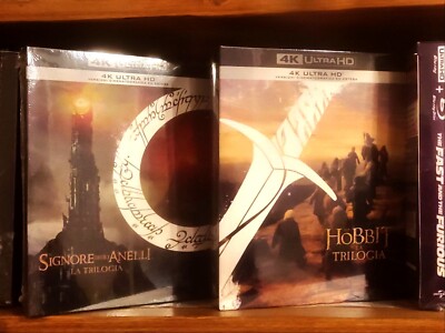 Il signore degli anelli la trilogia (4k UHD)+Lo Hobbit La trilogia (4k  UHD)