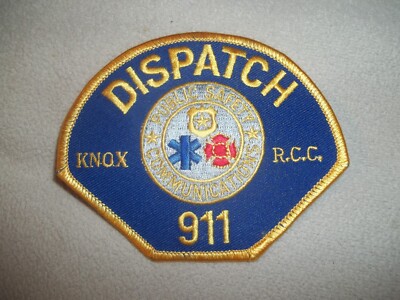 NEW Embroidered Uniform Police Patch Knox Dispatch 911 Communications ...
