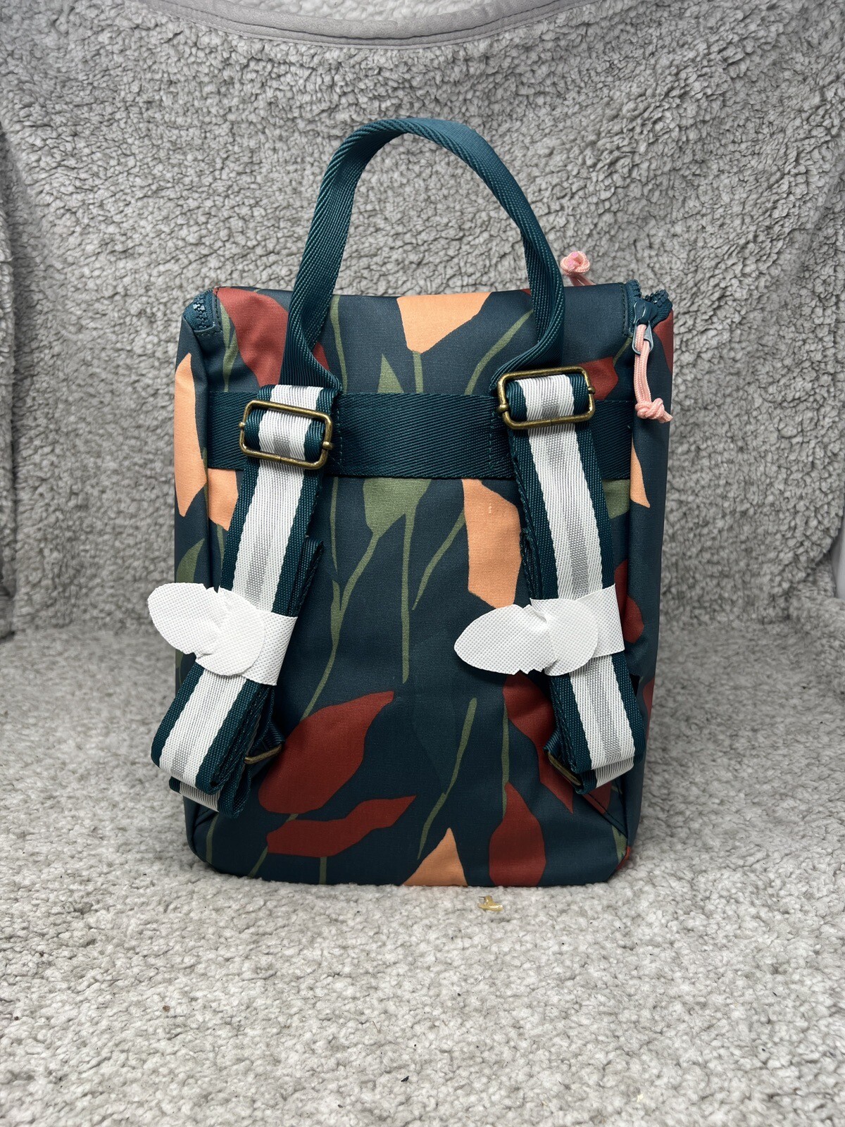 Brakeburn Turning Leaf Rucksack Bag Teal New eBay