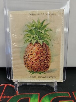 1910-1920 Tobacco Silk Pineapple NEBO Cigarettes 2 1/4''x3 1/4''