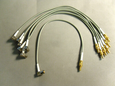 SMB Male to Female Bulkhead RG174 Coax Jumpers - Amphenol for Hewlett Packard