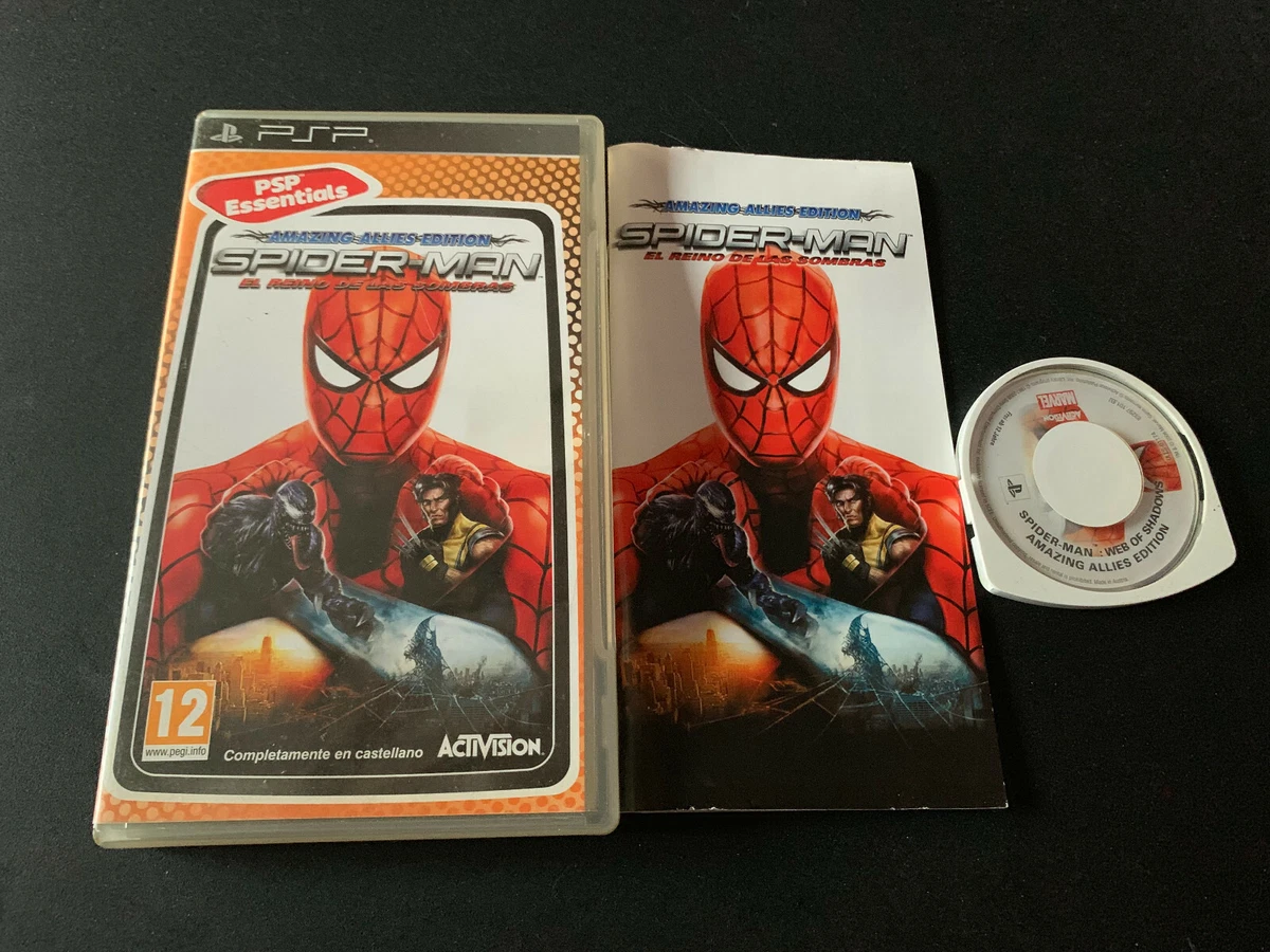 Spider Man 3 Psp Game Cartridge