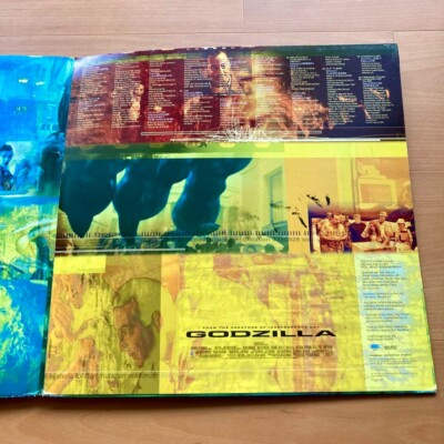 GODZILLA: THE ALBUM 特別限定版 グリーンレコード Godzilla The Album 2LP Limited Color Edition 1998 Movie