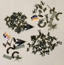 Vintage Plastic Army Men Accessories