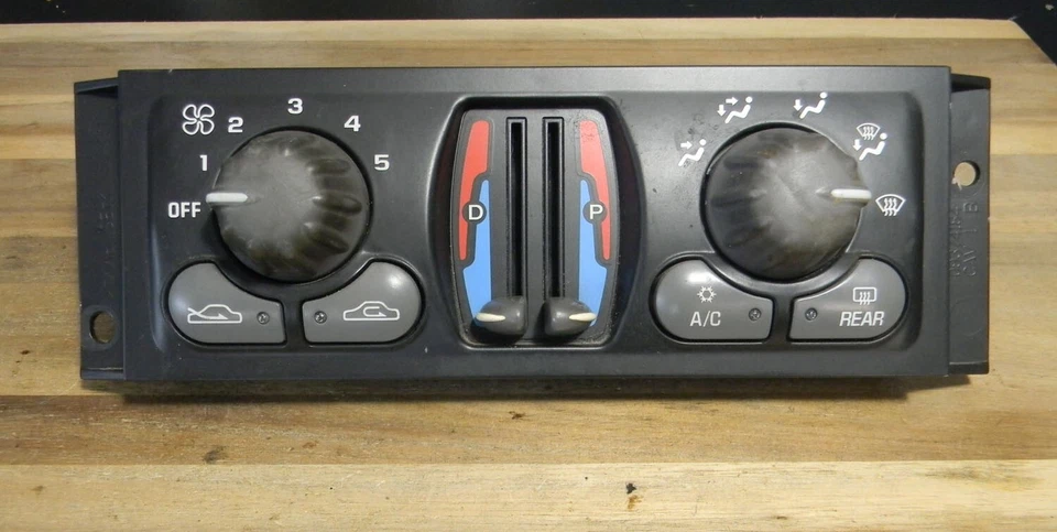 Aquecedor Pontiac Aztek controle climático A/C 01-05 10301043 H1024043 - Imagem 3 de 4