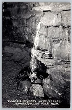 Fountain Youth Mystery Cave Spring Valley Minn Minnesota Vintage PostCard  - C5