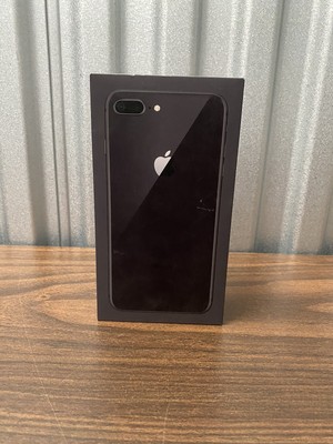 RETAIL BOX - Apple iPhone 8 Plus - 64GB Black - NO DEVICE 