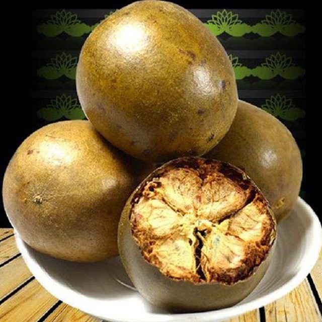 10Pcs Siraitia Grosvenor Luo Han Guo Tea Seeds Herbal Monk