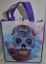 Skull Calavera Dia de Muertos Day of the Dead Reusable Eco Tote Bag NEW
