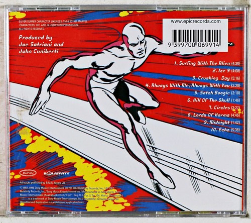 Joe Satriani - Surfing With The Alien (CD 1999) - Picture 3 of 3