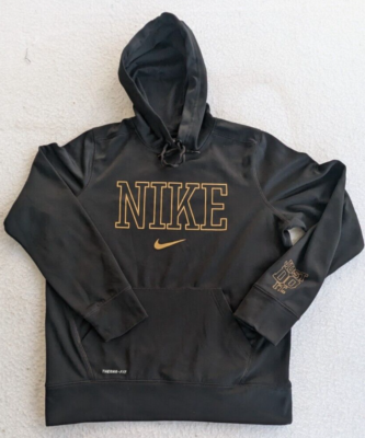 gold nike hoodie womens