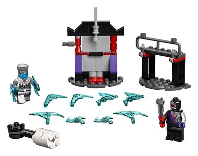 LEGO Ninjago Battle Set Zane vs. Nindroid 71731 Plastic Block 57