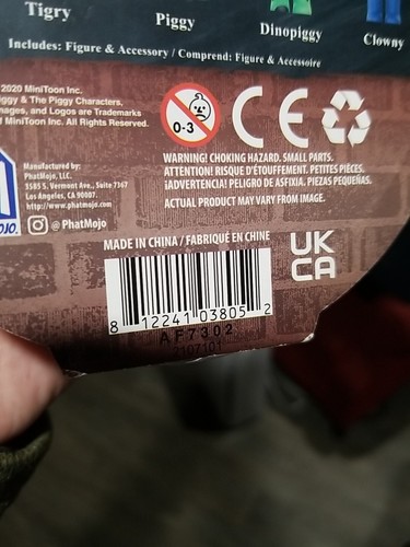 ERROR ! Piggy Series 1 CLOWNY 3.5" Action Figure Exclusive DLC Code 2020 Roblox - Picture 7 of 7