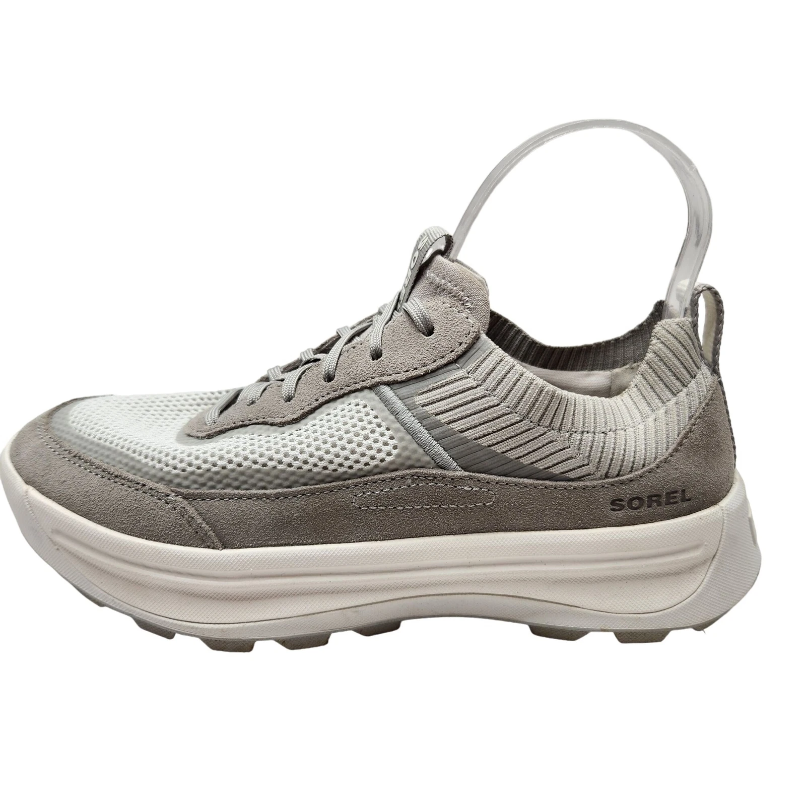 sorel ona knit low top moonstone white shoes