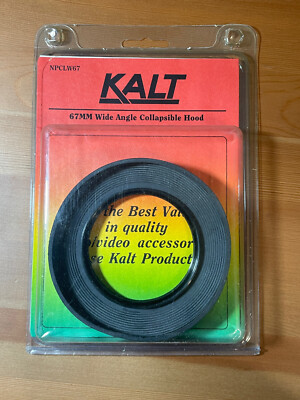 New WIDE KALT 67mm Rubber CAMERA LENS HOOD Pentax RZ67 Mamiya 6x7 Lens 