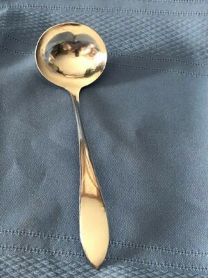 STERLING SMALL CREAM LADLE SIMPLE LINES 5 7/8''