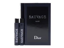 DIOR SAUVAGE ELIXIR 1.0ml .03fl oz x 2 COLOGNE SPRAY SAMPLE VIALS